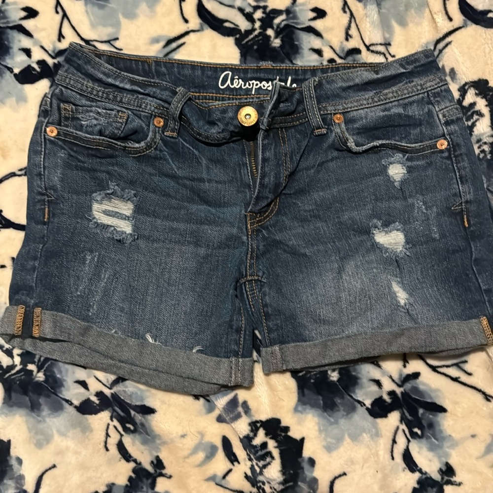 Aeropostale Jean shorts. Worn once!